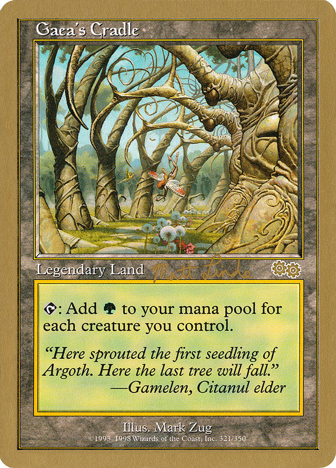 Gaea's Cradle (Matt Linde) [World Championship Decks 1999] - The Mythic Store | 24h Order Processing