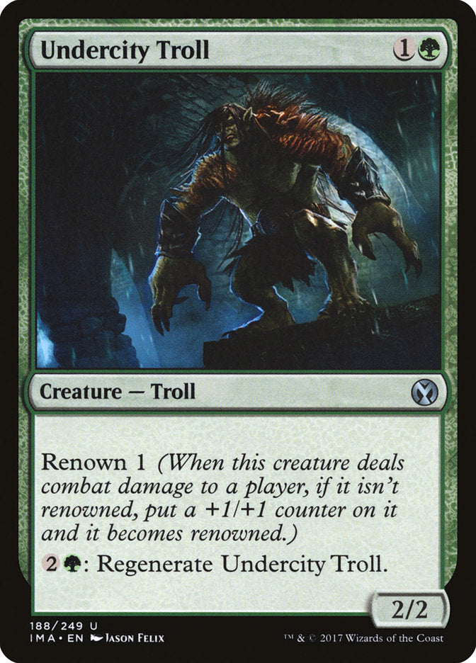 Undercity Troll [Iconic Masters] - The Mythic Store | 24h Order Processing