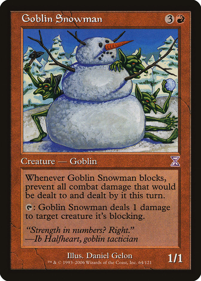 Goblin Snowman [Time Spiral Timeshifted] - The Mythic Store | 24h Order Processing