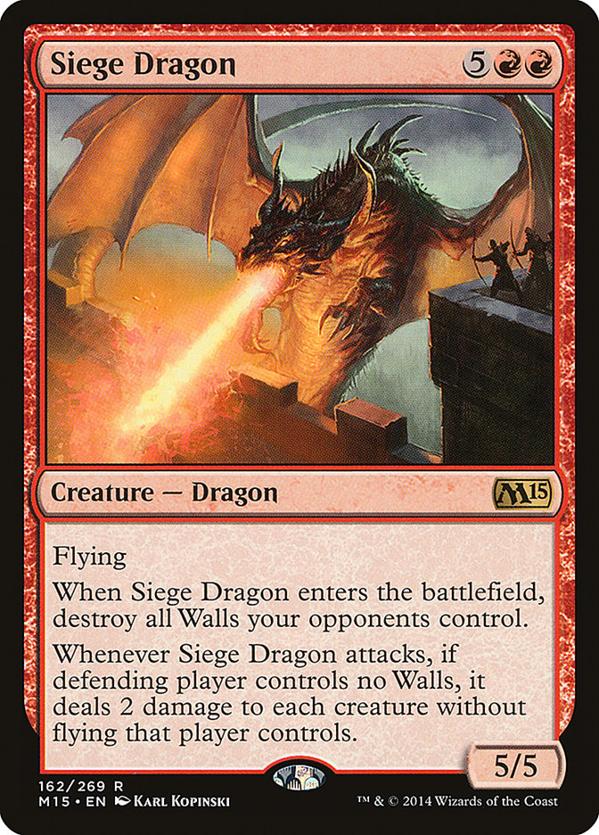 Siege Dragon [Magic 2015] - The Mythic Store | 24h Order Processing