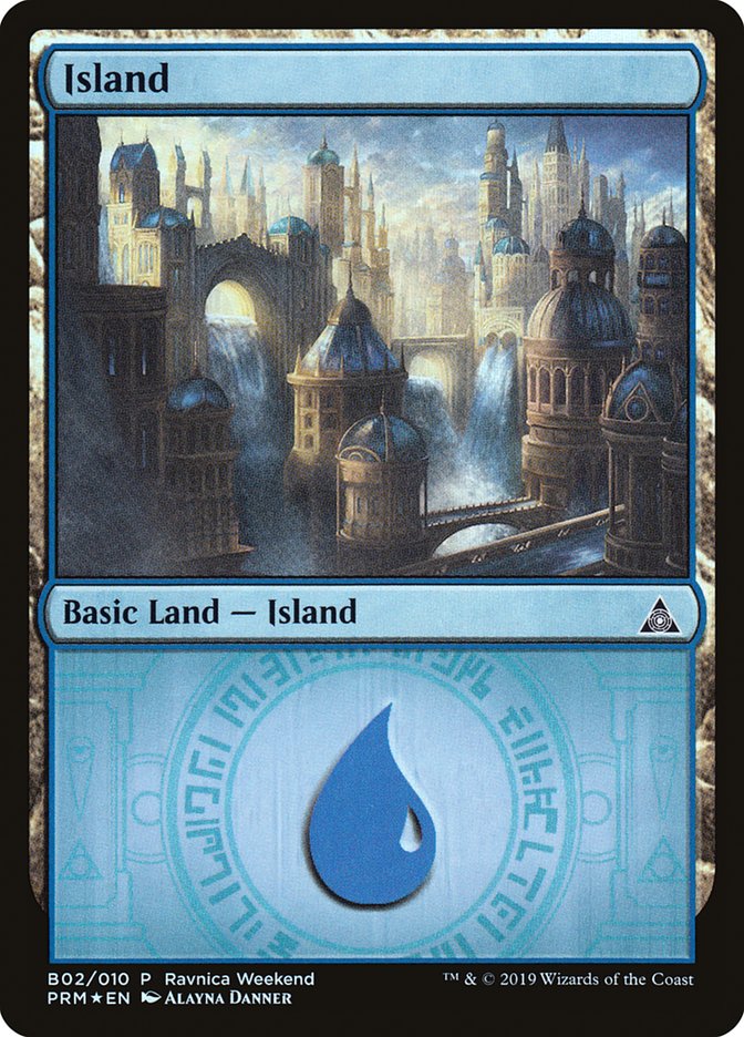 Island (B02) [Ravnica Allegiance Guild Kit] - The Mythic Store | 24h Order Processing