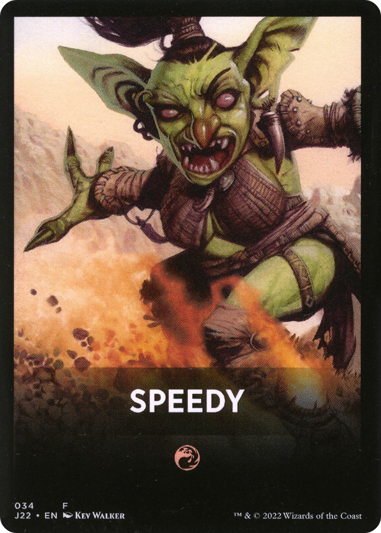 Speedy Theme Card [Jumpstart 2022 Front Cards] - The Mythic Store | 24h Order Processing