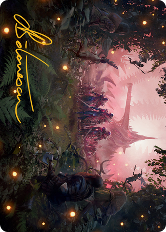 Invasion of Eldraine Art Card (Gold-Stamped Signature) [March of the Machine Art Series] - The Mythic Store | 24h Order Processing