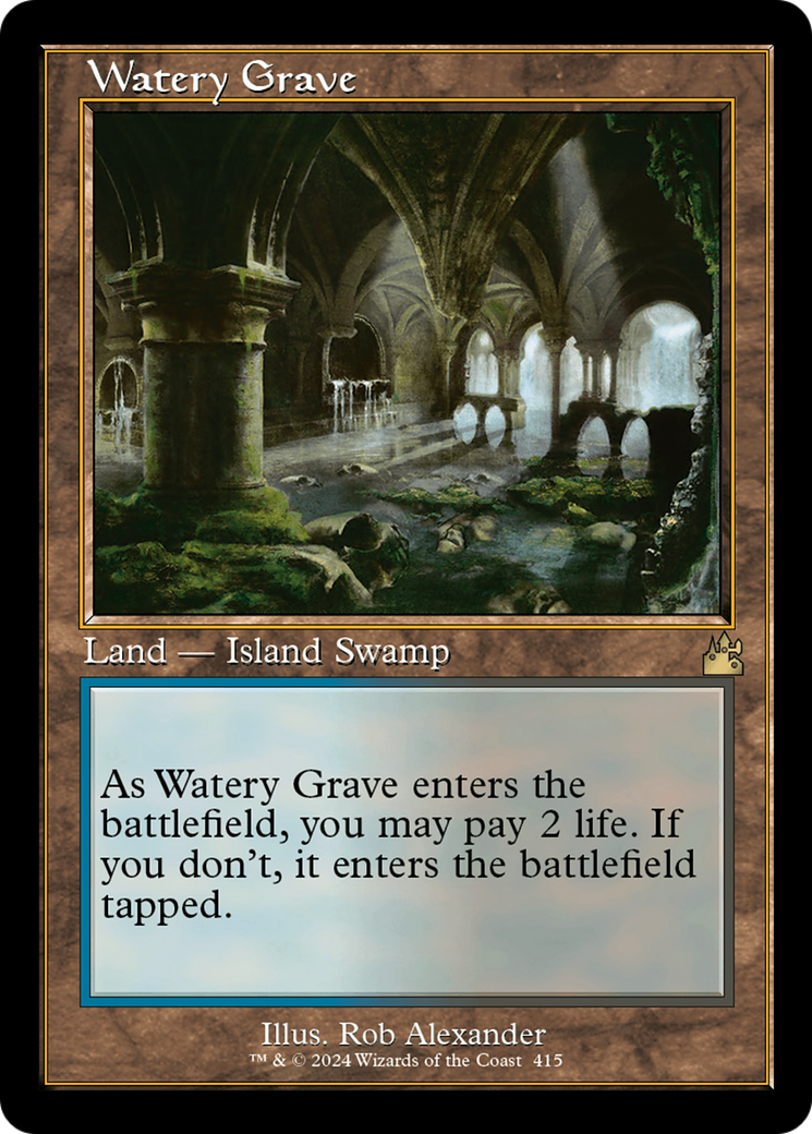 Watery Grave (Retro) [Ravnica Remastered] - The Mythic Store | 24h Order Processing