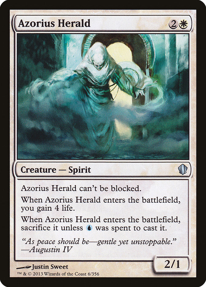 Azorius Herald [Commander 2013] - The Mythic Store | 24h Order Processing