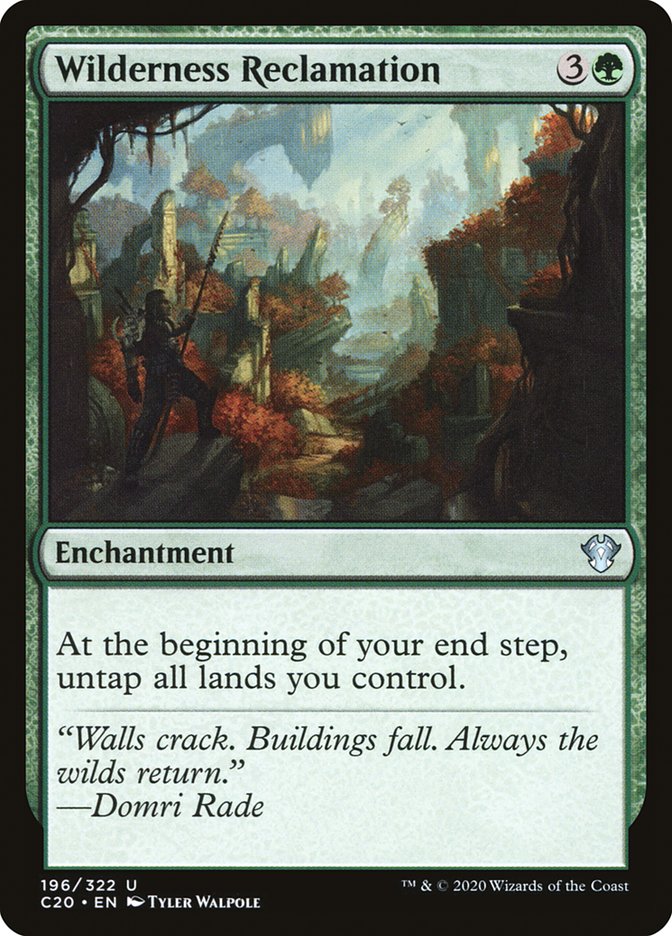 Wilderness Reclamation [Commander 2020] - The Mythic Store | 24h Order Processing