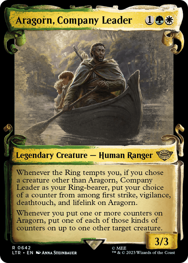 Aragorn, Company Leader [The Lord of the Rings: Tales of Middle-Earth Showcase Scrolls] - The Mythic Store | 24h Order Processing