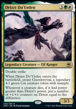 Drizzt Do'Urden (Promo Pack) [Dungeons & Dragons: Adventures in the Forgotten Realms Promos] - The Mythic Store | 24h Order Processing