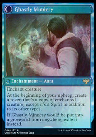 Mirrorhall Mimic // Ghastly Mimicry [Innistrad: Crimson Vow Prerelease Promos] - The Mythic Store | 24h Order Processing