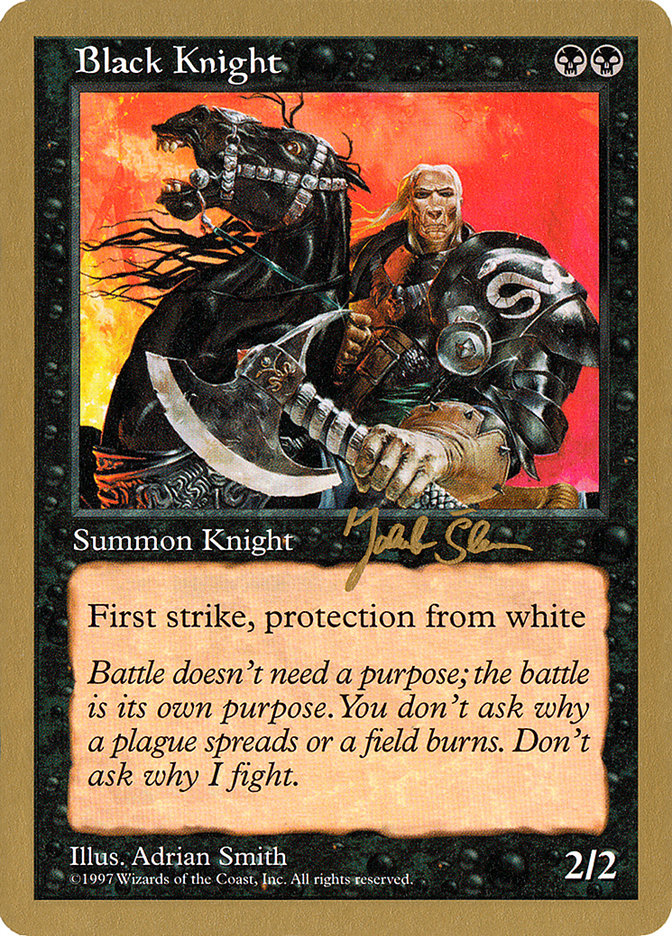 Black Knight (Jakub Slemr) [World Championship Decks 1997] - The Mythic Store | 24h Order Processing