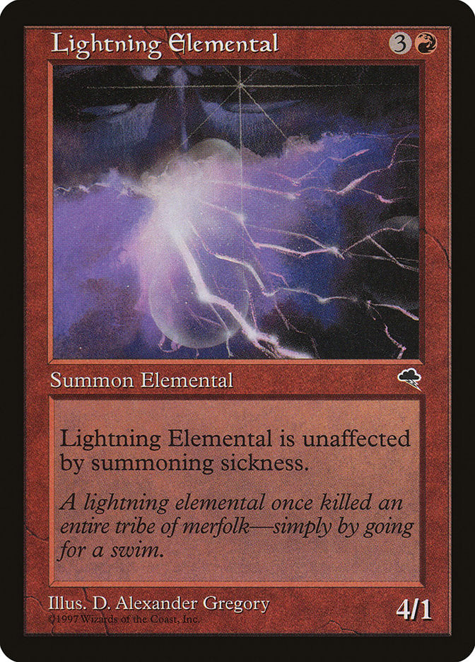 Lightning Elemental [Tempest] - The Mythic Store | 24h Order Processing