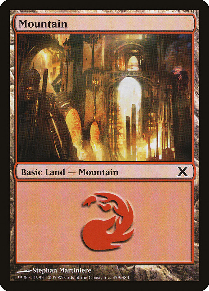 Mountain (379) [Tenth Edition] - The Mythic Store | 24h Order Processing