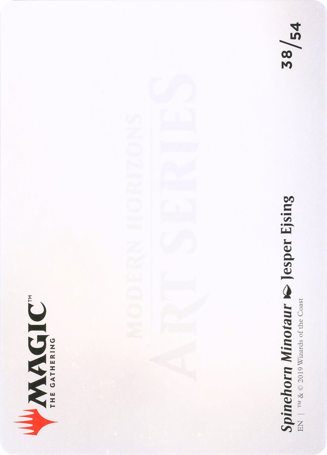 Spinehorn Minotaur // Spinehorn Minotaur [Modern Horizons Art Series] - The Mythic Store | 24h Order Processing