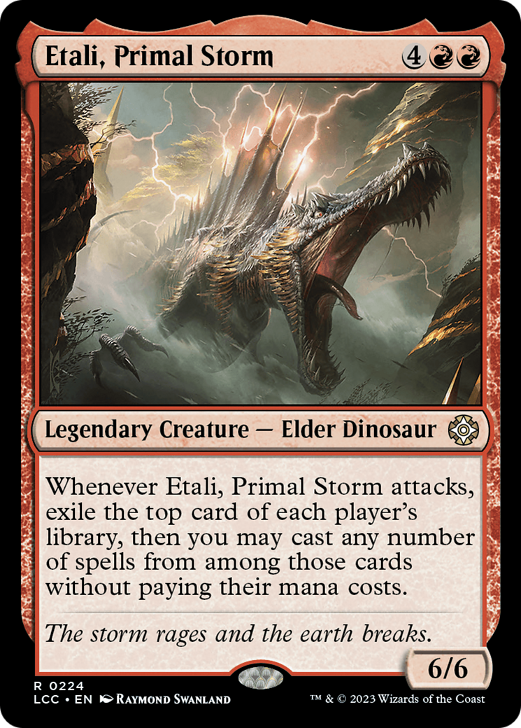 Etali, Primal Storm [The Lost Caverns of Ixalan Commander] - The Mythic Store | 24h Order Processing