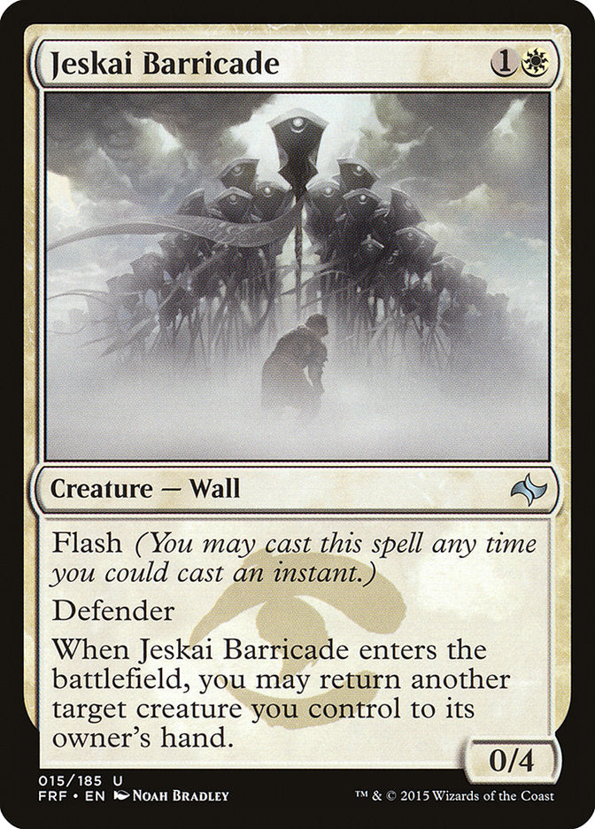 Jeskai Barricade [Fate Reforged] - The Mythic Store | 24h Order Processing