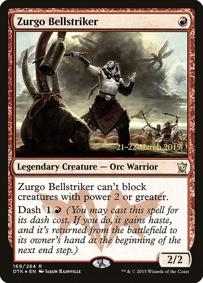 Zurgo Bellstriker [Dragons of Tarkir Prerelease Promos] - The Mythic Store | 24h Order Processing