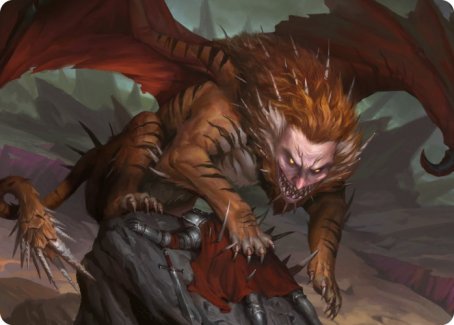 Manticore Art Card [Dungeons & Dragons: Adventures in the Forgotten Realms Art Series] - The Mythic Store | 24h Order Processing