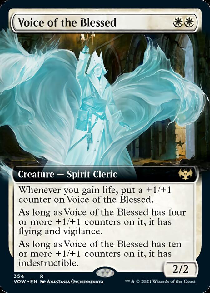 Voice of the Blessed (Extended Art) [Innistrad: Crimson Vow] - The Mythic Store | 24h Order Processing