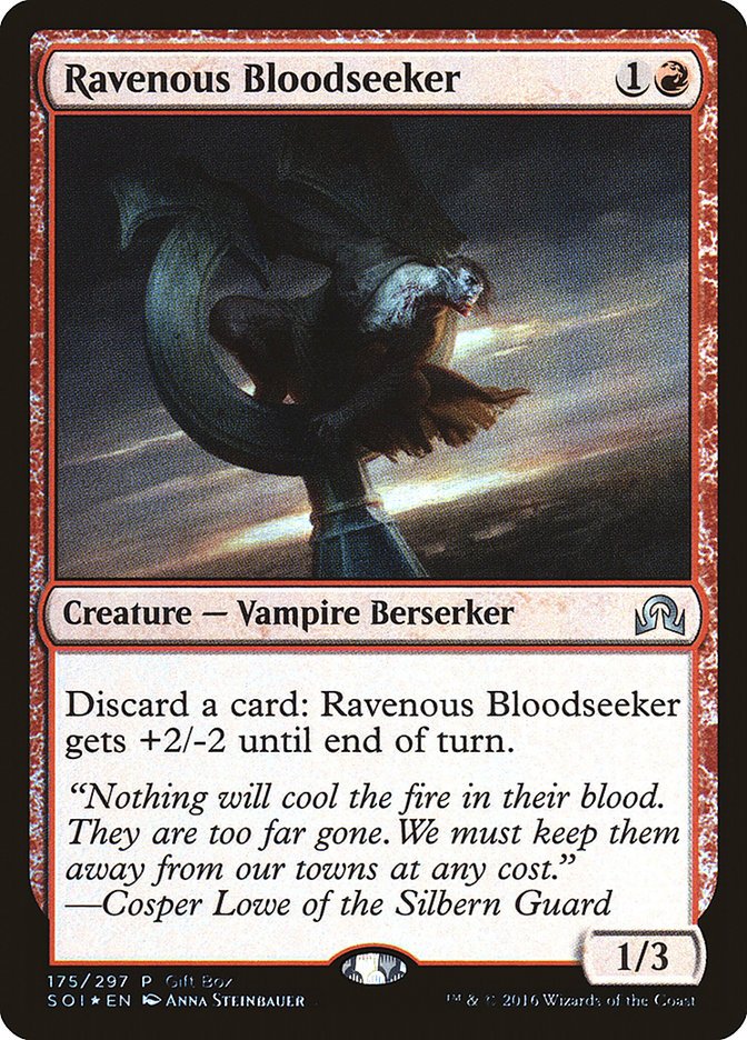 Ravenous Bloodseeker (Gift Box) [Shadows over Innistrad Promos] - The Mythic Store | 24h Order Processing