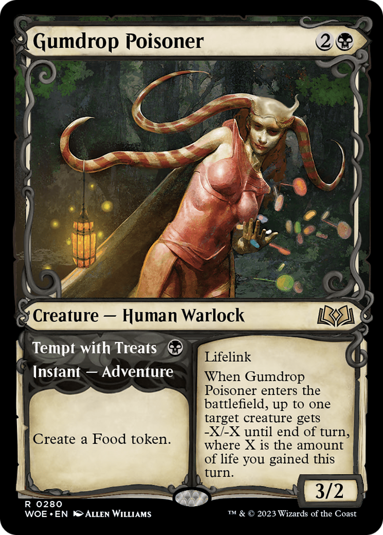 Gumdrop Poisoner // Tempt with Treats (Showcase) [Wilds of Eldraine] - The Mythic Store | 24h Order Processing