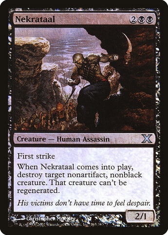 Nekrataal (Premium Foil) [Tenth Edition] - The Mythic Store | 24h Order Processing