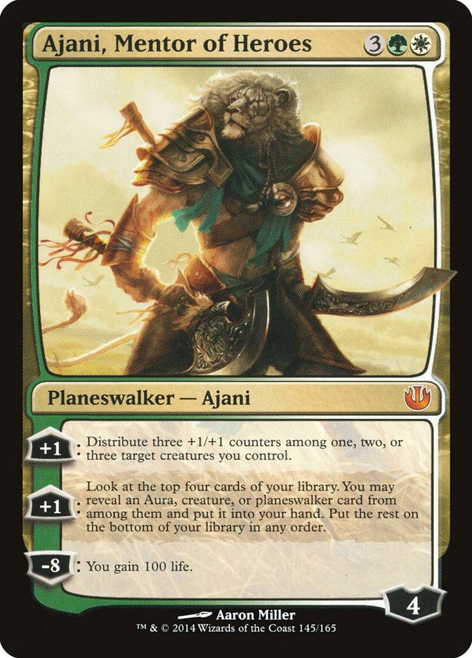 Ajani, Mentor of Heroes [Journey into Nyx] - The Mythic Store | 24h Order Processing