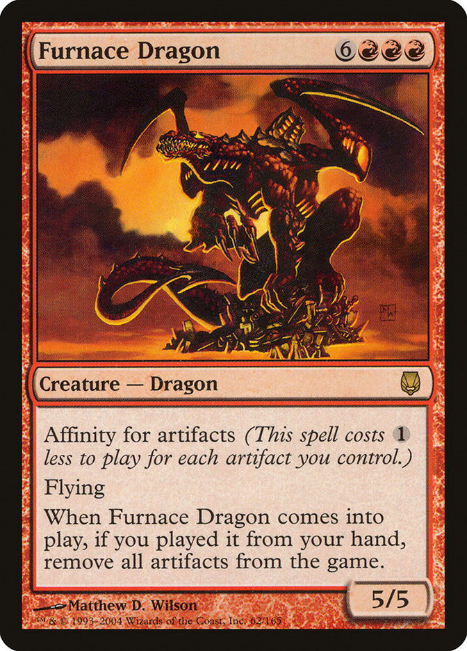 Furnace Dragon [Darksteel] - The Mythic Store | 24h Order Processing