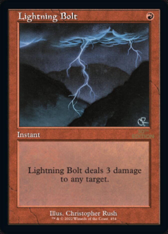 Lightning Bolt (Retro) [30th Anniversary Edition] - The Mythic Store | 24h Order Processing
