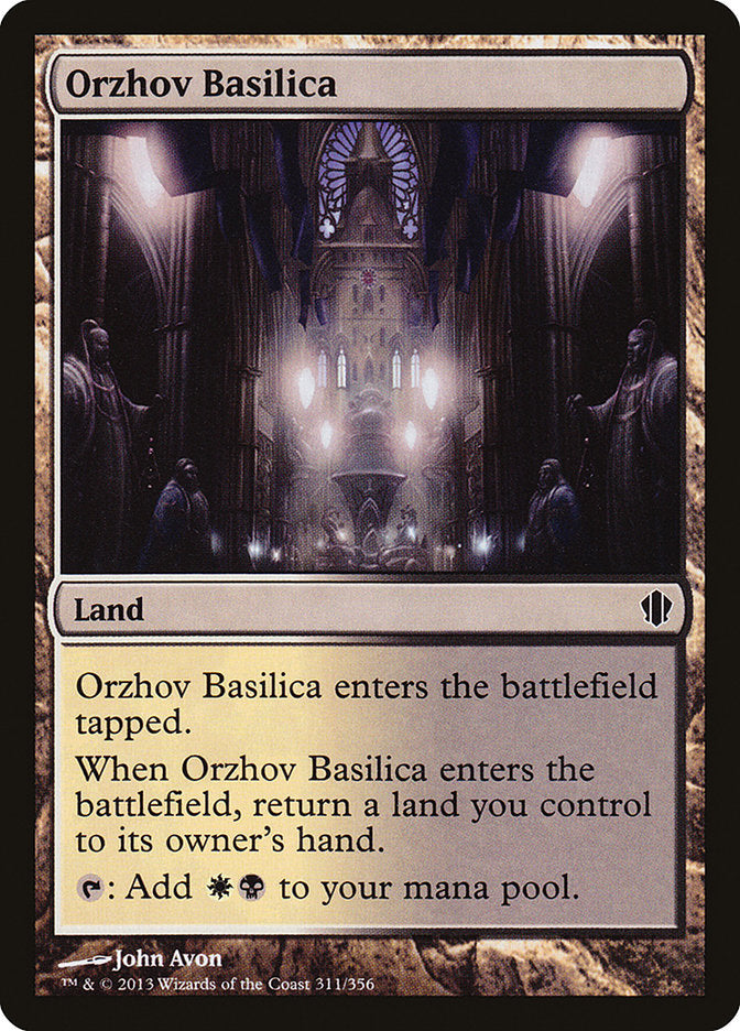 Orzhov Basilica [Commander 2013] - The Mythic Store | 24h Order Processing