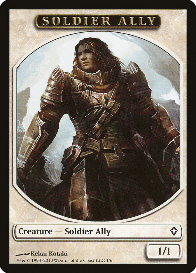 Soldier Ally Token [Worldwake Tokens] - The Mythic Store | 24h Order Processing