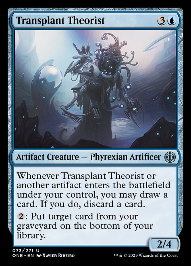 Transplant Theorist [Phyrexia: All Will Be One] - The Mythic Store | 24h Order Processing