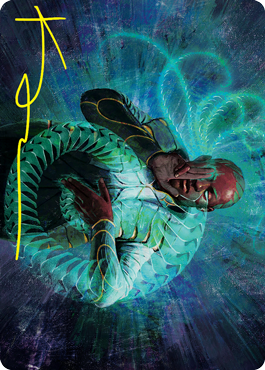 Biomathematician Art Card (Gold-Stamped Signature) [Strixhaven: School of Mages Art Series] - The Mythic Store | 24h Order Processing