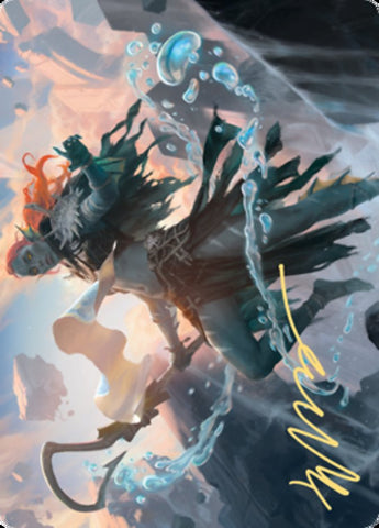 Expedition Diviner Art Card (Gold-Stamped Signature) [Zendikar Rising Art Series] - The Mythic Store | 24h Order Processing