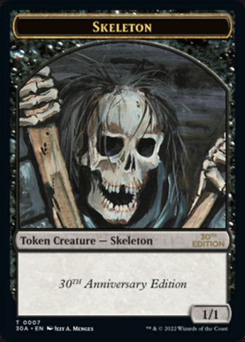 Skeleton Token [30th Anniversary Tokens] - The Mythic Store | 24h Order Processing
