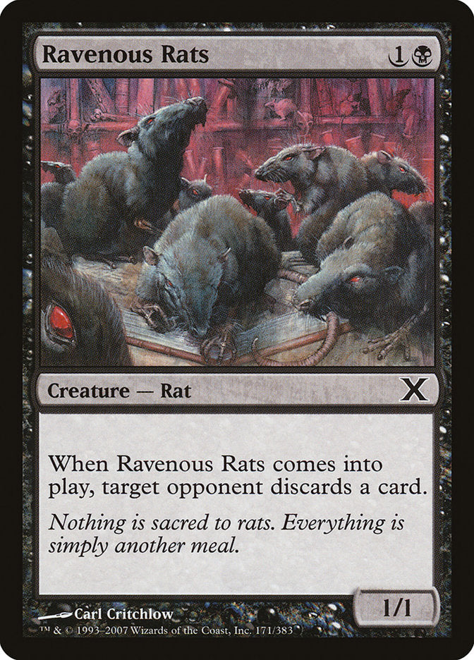 Ravenous Rats [Tenth Edition] - The Mythic Store | 24h Order Processing