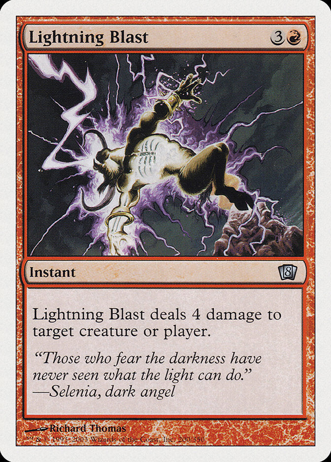 Lightning Blast [Eighth Edition] - The Mythic Store | 24h Order Processing