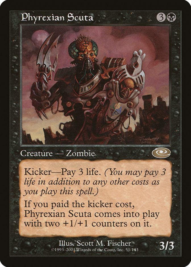 Phyrexian Scuta [Planeshift] - The Mythic Store | 24h Order Processing