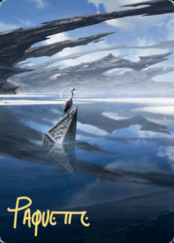Seachrome Coast Art Card (Gold-Stamped Signature) [Zendikar Rising Art Series] - The Mythic Store | 24h Order Processing