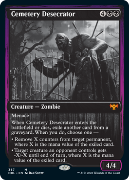 Cemetery Desecrator [Innistrad: Double Feature] - The Mythic Store | 24h Order Processing