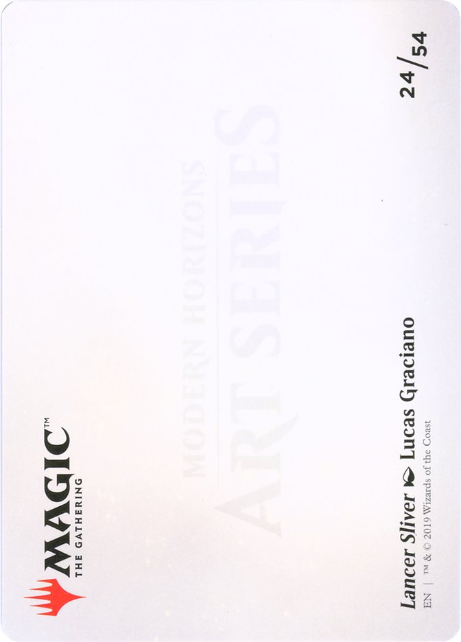 Lancer Sliver // Lancer Sliver [Modern Horizons Art Series] - The Mythic Store | 24h Order Processing