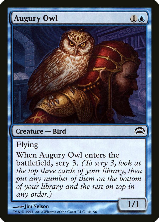 Augury Owl [Planechase 2012] - The Mythic Store | 24h Order Processing