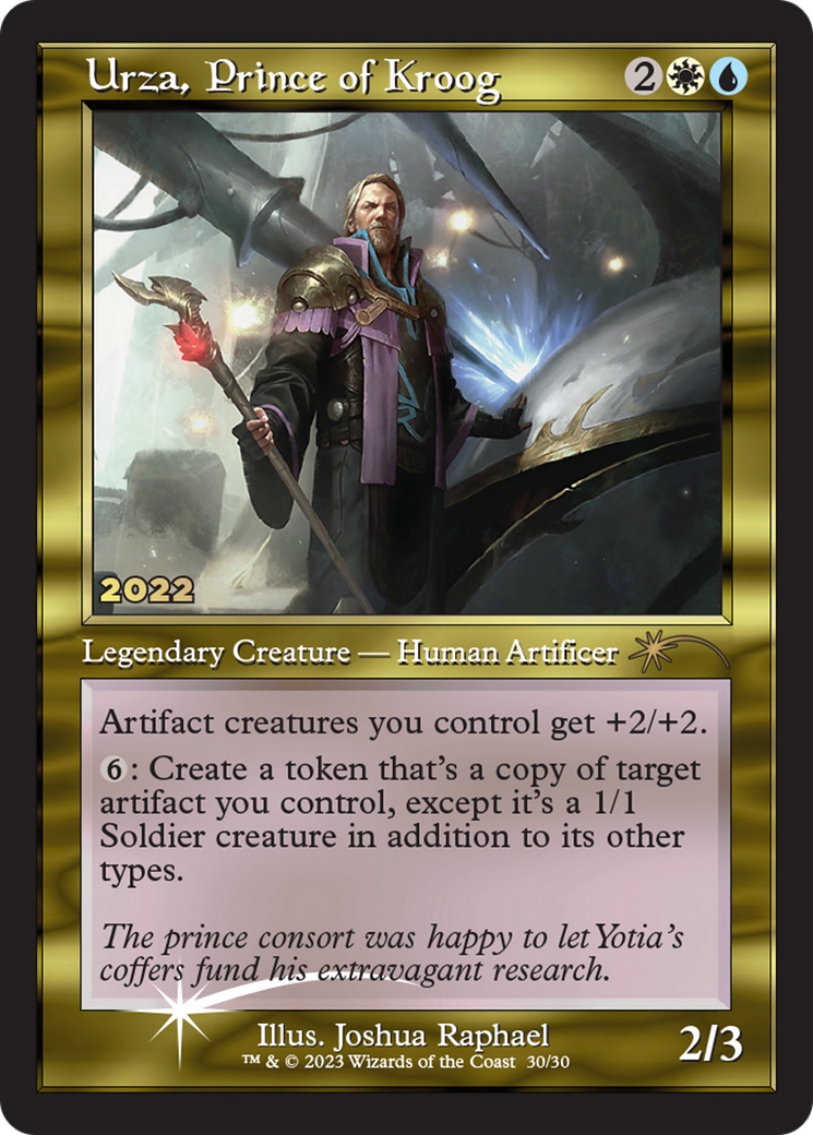 Urza, Prince of Kroog [30th Anniversary Promos] - The Mythic Store | 24h Order Processing