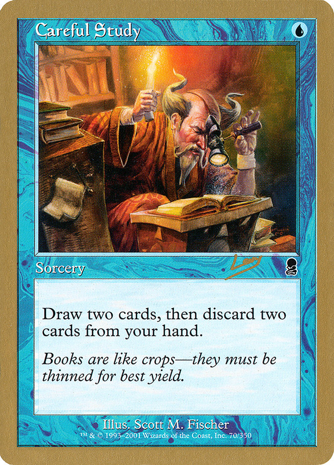 Careful Study (Raphael Levy) [World Championship Decks 2002] - The Mythic Store | 24h Order Processing