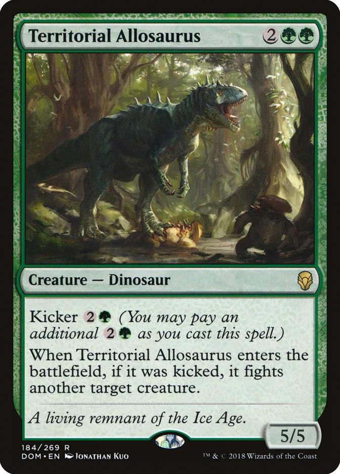 Territorial Allosaurus [Dominaria] - The Mythic Store | 24h Order Processing