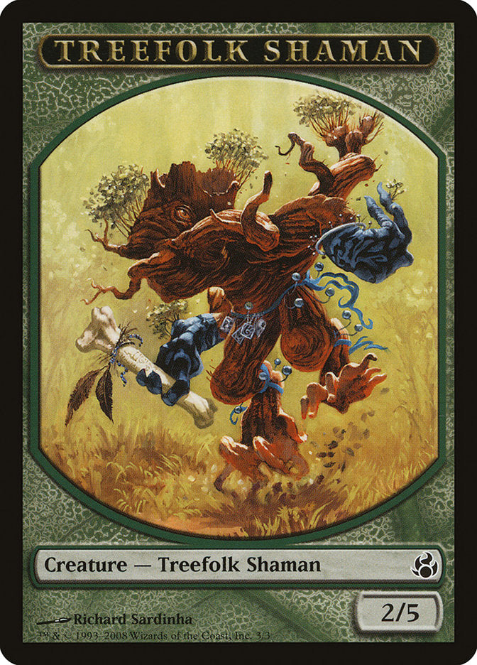 Treefolk Shaman Token [Morningtide Tokens] - The Mythic Store | 24h Order Processing