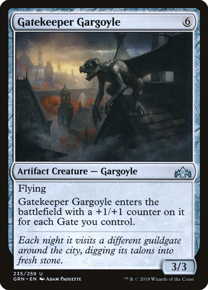 Gatekeeper Gargoyle [Guilds of Ravnica] - The Mythic Store | 24h Order Processing