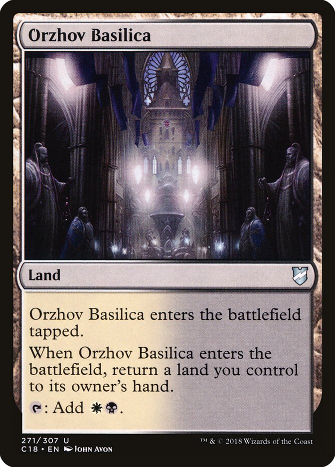 Orzhov Basilica [Commander 2018] - The Mythic Store | 24h Order Processing