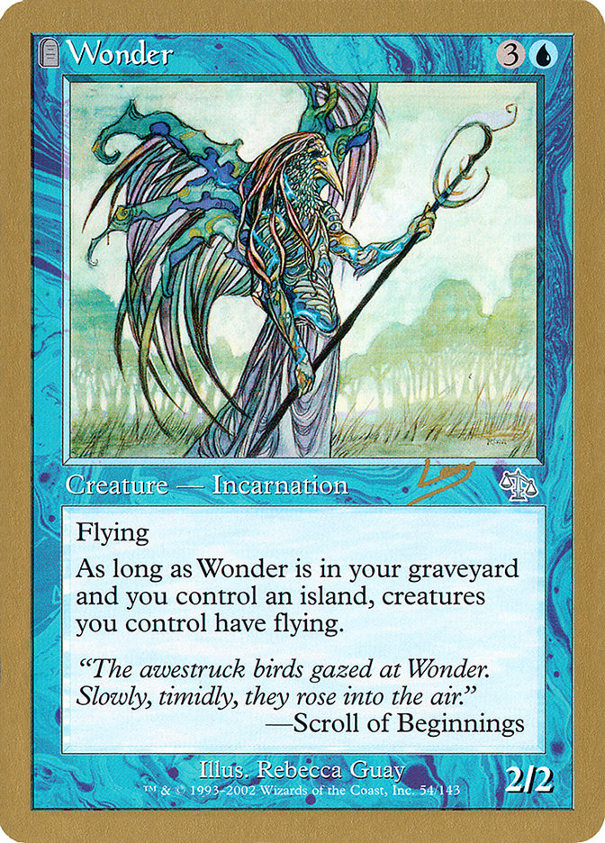 Wonder (Raphael Levy) [World Championship Decks 2002] - The Mythic Store | 24h Order Processing