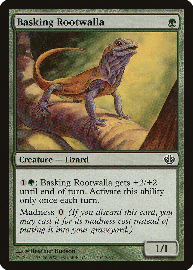 Basking Rootwalla [Duel Decks: Garruk vs. Liliana] - The Mythic Store | 24h Order Processing