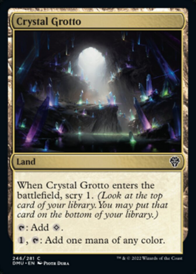 Crystal Grotto [Dominaria United] - The Mythic Store | 24h Order Processing